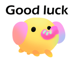 Very cute Little elephant-PoPoBi sticker #15868765