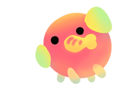 Very cute Little elephant-PoPoBi sticker #15868768