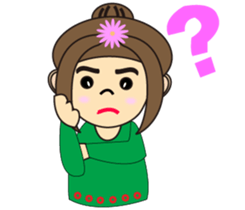 Pretty girl's life sticker #15868826