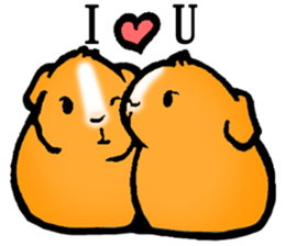Guinea pigs Fifi_1 sticker #15868926