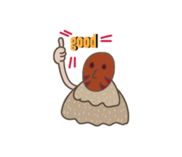 Huhu land sticker #15869007