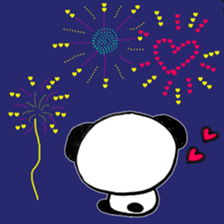 Pretty PANDA P-chan SUMMER sticker #15869025
