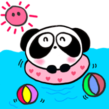 Pretty PANDA P-chan SUMMER sticker #15869035