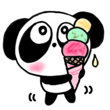 Pretty PANDA P-chan SUMMER sticker #15869043