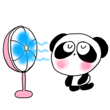 Pretty PANDA P-chan SUMMER sticker #15869046