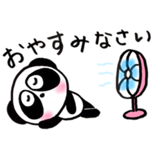 Pretty PANDA P-chan SUMMER sticker #15869048