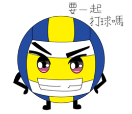 volleyboy sticker #15869226