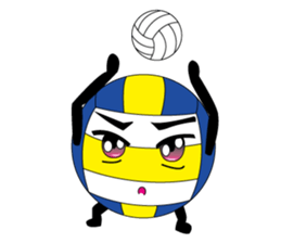 volleyboy sticker #15869227
