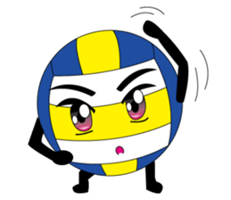 volleyboy sticker #15869235