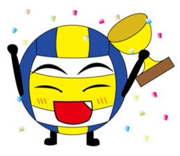 volleyboy sticker #15869236