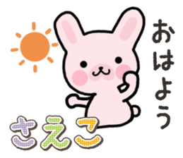 Ham-Usa for Saeko sticker #15869432