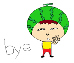 Mr. Watermelon sticker #15869571