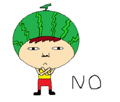 Mr. Watermelon sticker #15869573