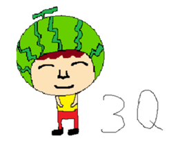 Mr. Watermelon sticker #15869574