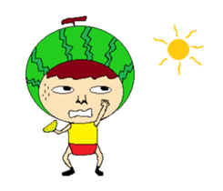 Mr. Watermelon sticker #15869575