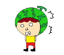 Mr. Watermelon sticker #15869580