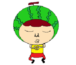 Mr. Watermelon sticker #15869595