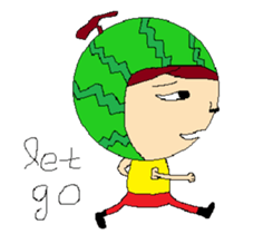 Mr. Watermelon sticker #15869599