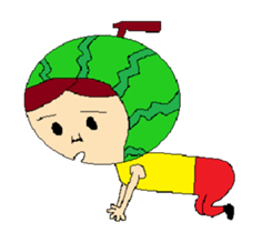 Mr. Watermelon sticker #15869600