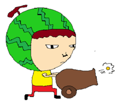 Mr. Watermelon sticker #15869604