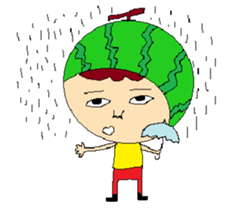 Mr. Watermelon sticker #15869606