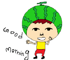 Mr. Watermelon sticker #15869608