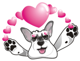 Bright Bright Dog-KaKa sticker #15869612