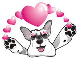 Bright Bright Dog-KaKa sticker #15869612