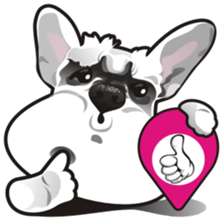 Bright Bright Dog-KaKa sticker #15869622