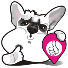 Bright Bright Dog-KaKa sticker #15869622