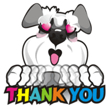 Bright Bright Dog-KaKa sticker #15869632