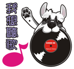 Bright Bright Dog-KaKa sticker #15869634