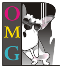 Bright Bright Dog-KaKa sticker #15869638