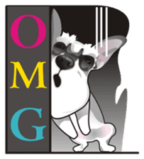 Bright Bright Dog-KaKa sticker #15869638