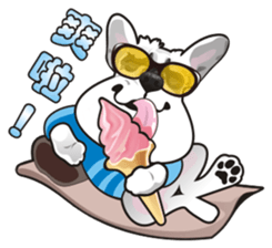 Bright Bright Dog-KaKa sticker #15869644