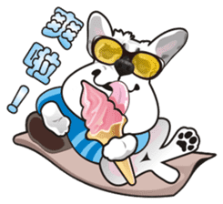 Bright Bright Dog-KaKa sticker #15869644