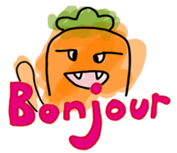 Mr. Stupid Carrot sticker #15869671