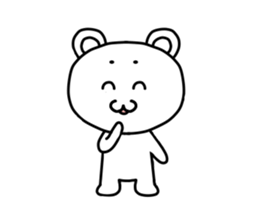 fuwafuwa maro-kuma sticker #15869804