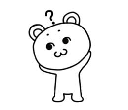 fuwafuwa maro-kuma sticker #15869811