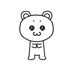 fuwafuwa maro-kuma sticker #15869819