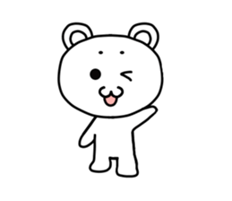 fuwafuwa maro-kuma sticker #15869831