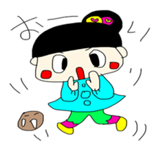 Pretty girl Chakiko sticker #15869835