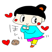 Pretty girl Chakiko sticker #15869839