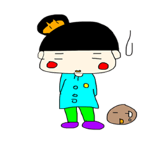 Pretty girl Chakiko sticker #15869851