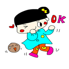 Pretty girl Chakiko sticker #15869853