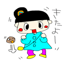 Pretty girl Chakiko sticker #15869857