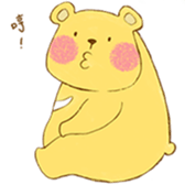 Chubby Chubby Bear!! sticker #15870234