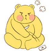 Chubby Chubby Bear!! sticker #15870257
