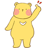 Chubby Chubby Bear!! sticker #15870260