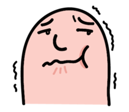 Two lazy worms sticker #15870291